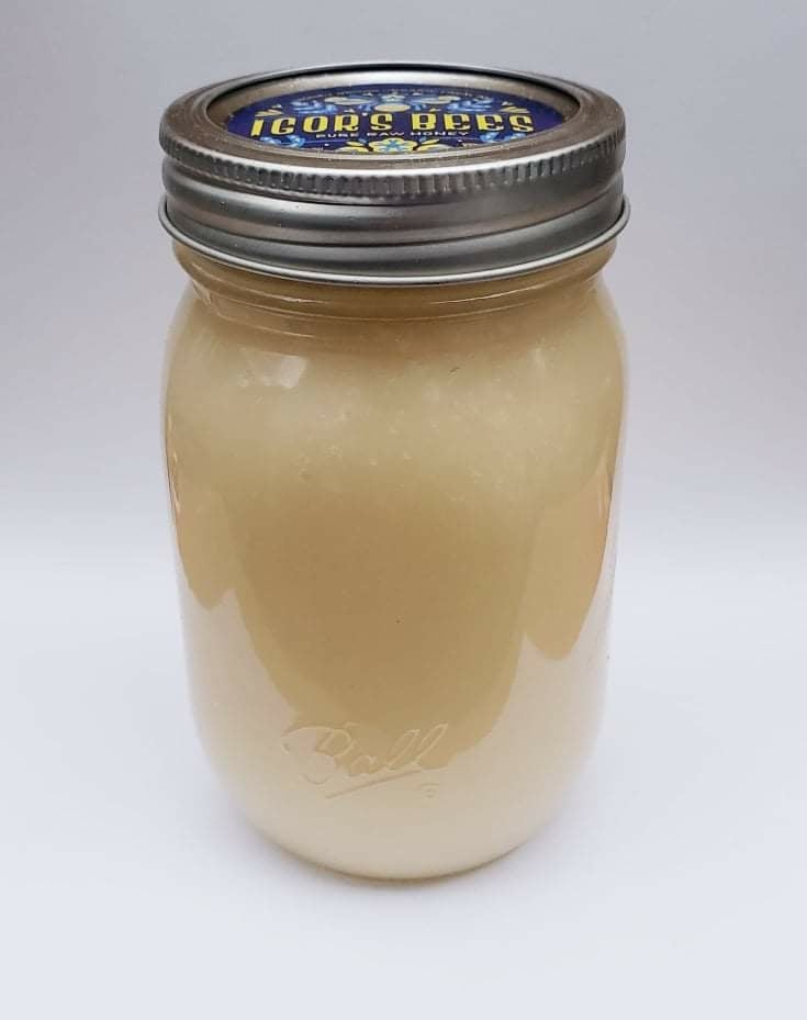 Black Locust (Acacia) Crystallized Honey 0.6 Lb