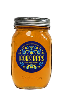 Wildflower Honey in Mason Jar 1.5 Lb