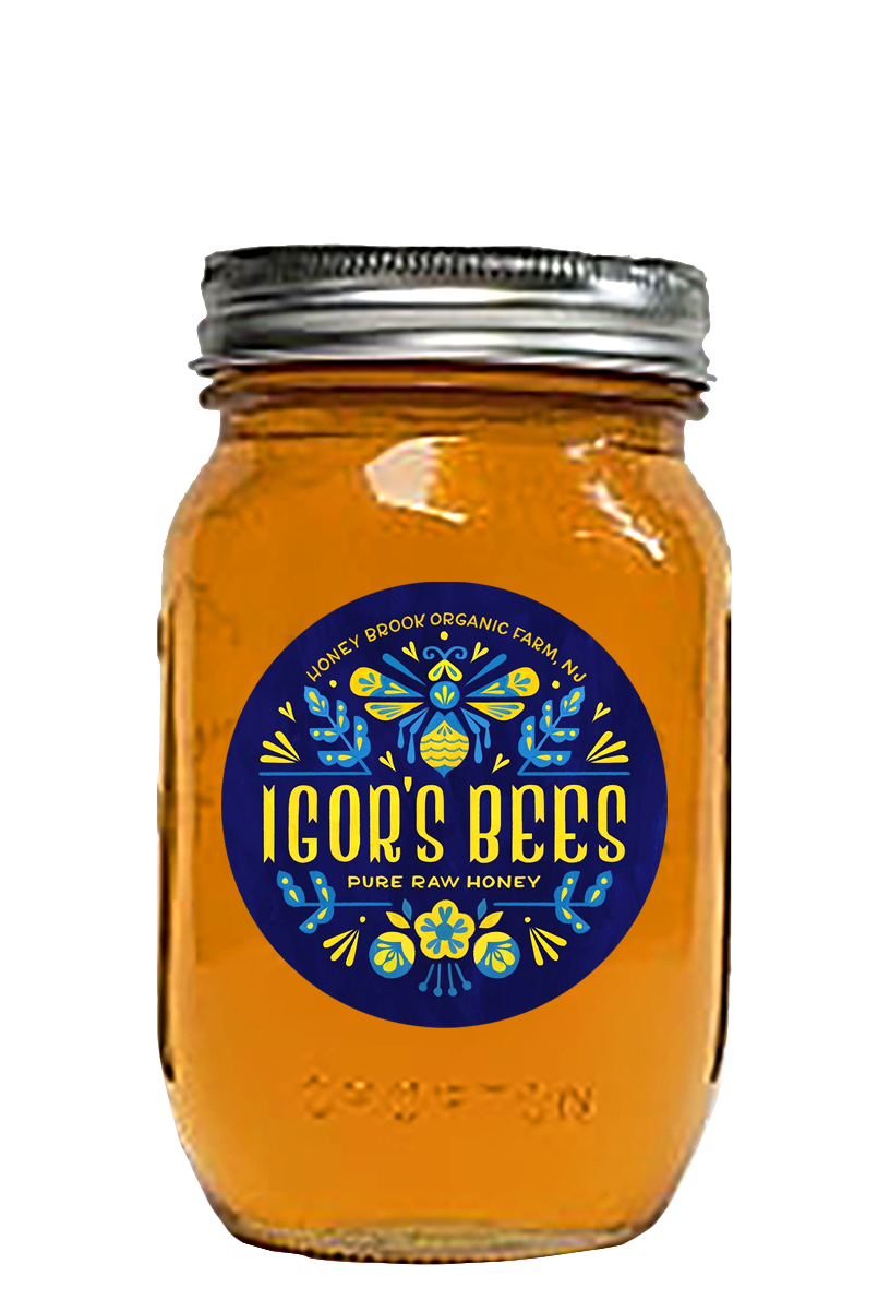 Wildflower Honey in Mason Jar 1.5 Lb