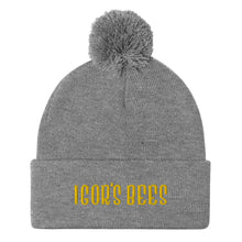 Load image into Gallery viewer, Igor&#39;s Bees Pom-Pom Beanie