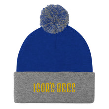 Load image into Gallery viewer, Igor&#39;s Bees Pom-Pom Beanie